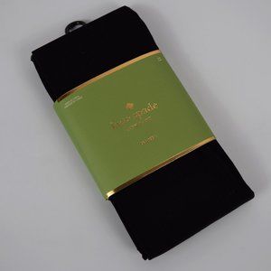 New Kate Spade Black Tights Nylon Spandex S/M M/L